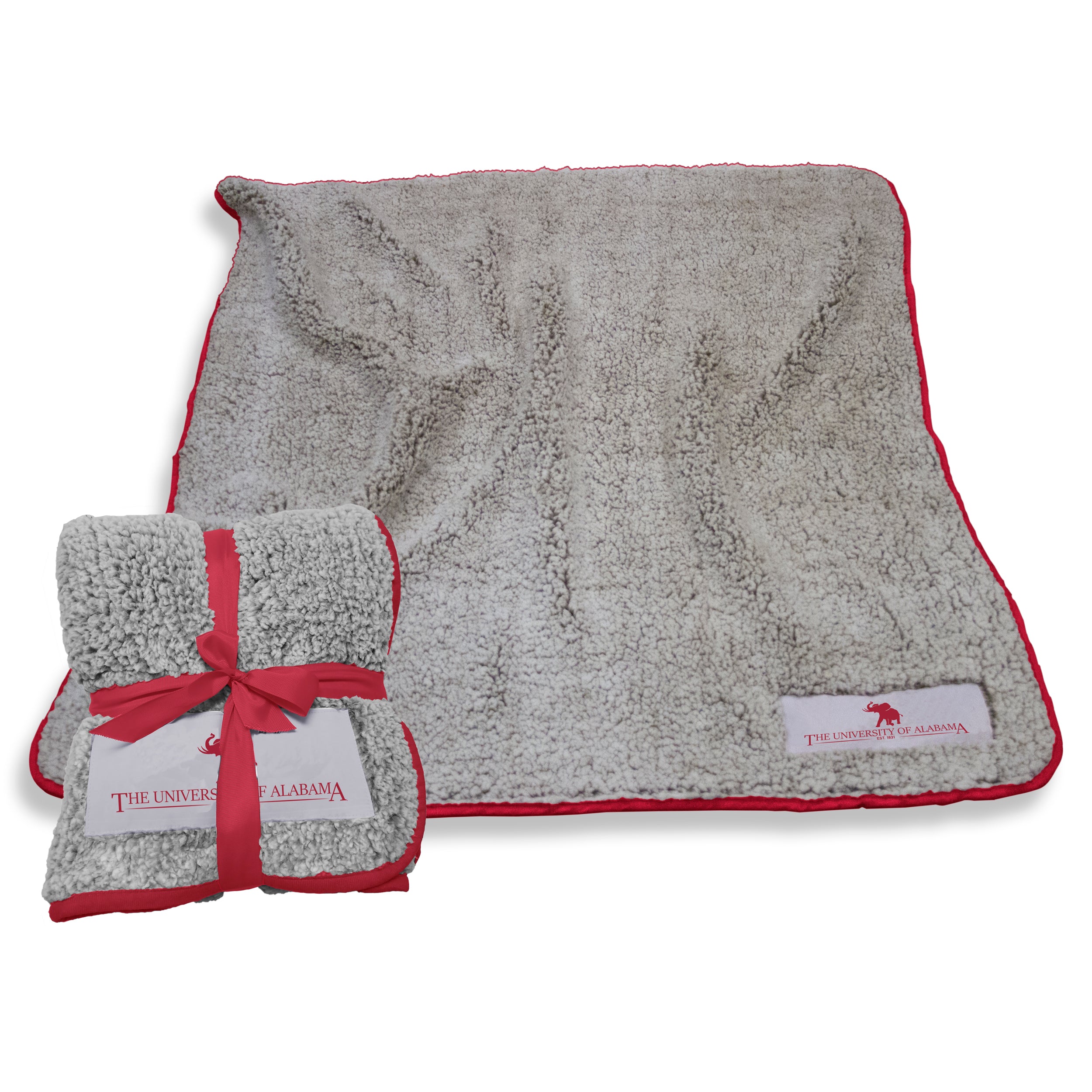 Alabama Crimson Tide - Pachyderm Frosty Fleece Throw Blanket