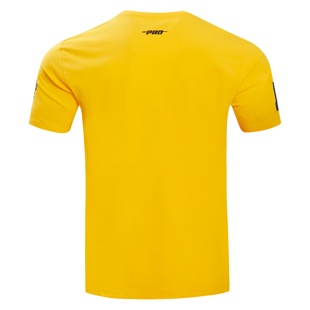 Michigan Wolverines - NCAA University Of Michigan Classic Men's Stacked Logo T-Shirt