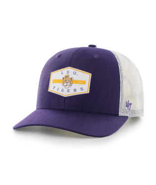 Louisiana State Tigers - LSU Vintage Convoy Trucker Hat, 47 Brand