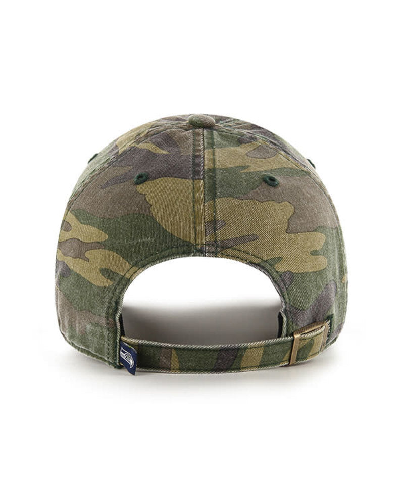 Seattle Seahawks - Camo Camo 47 Clean Up 47 Clean Up All, 47 Brand