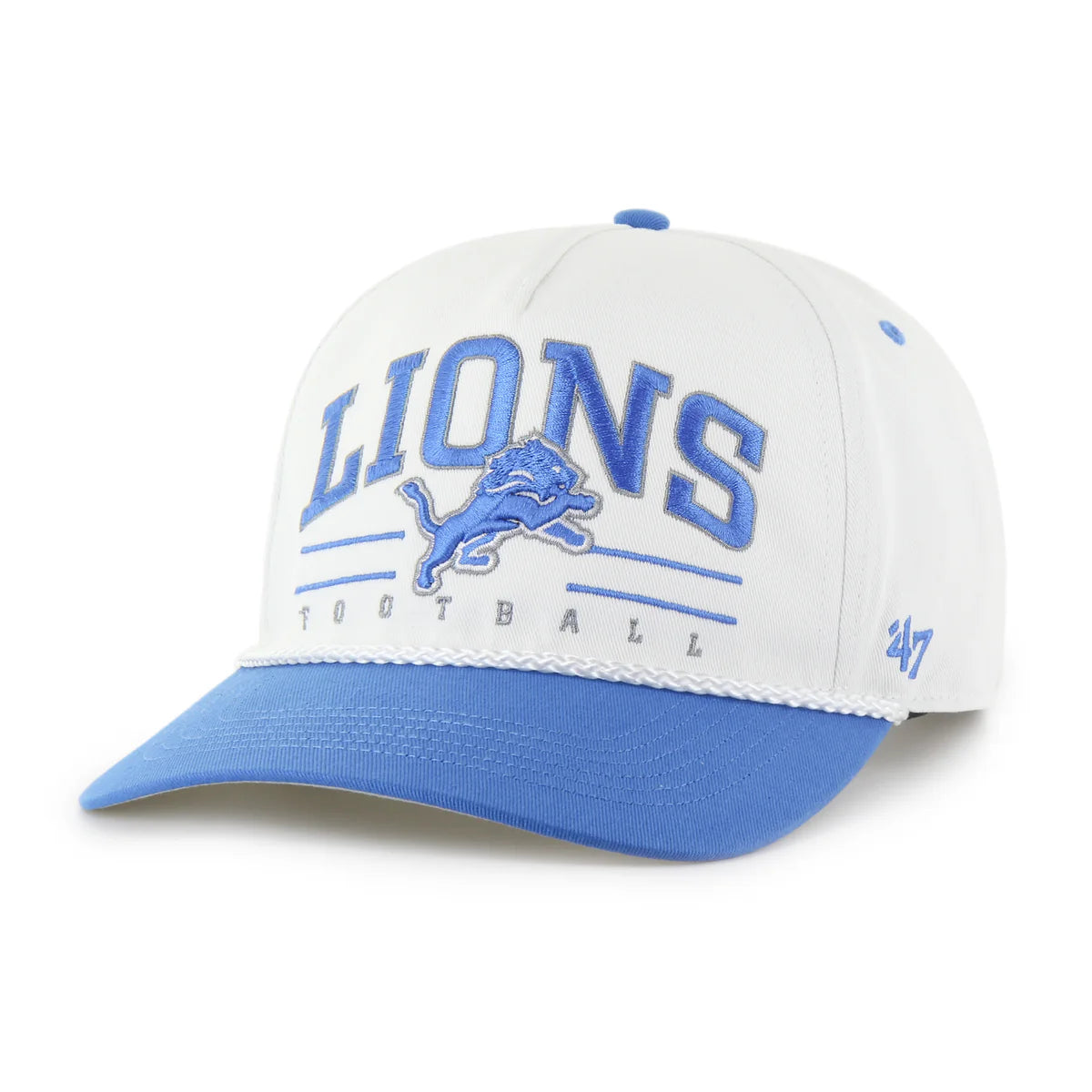 Detroit Lions - Roscoe Two Tone Hitch Relaxed Fit, 47 Trucker Hat