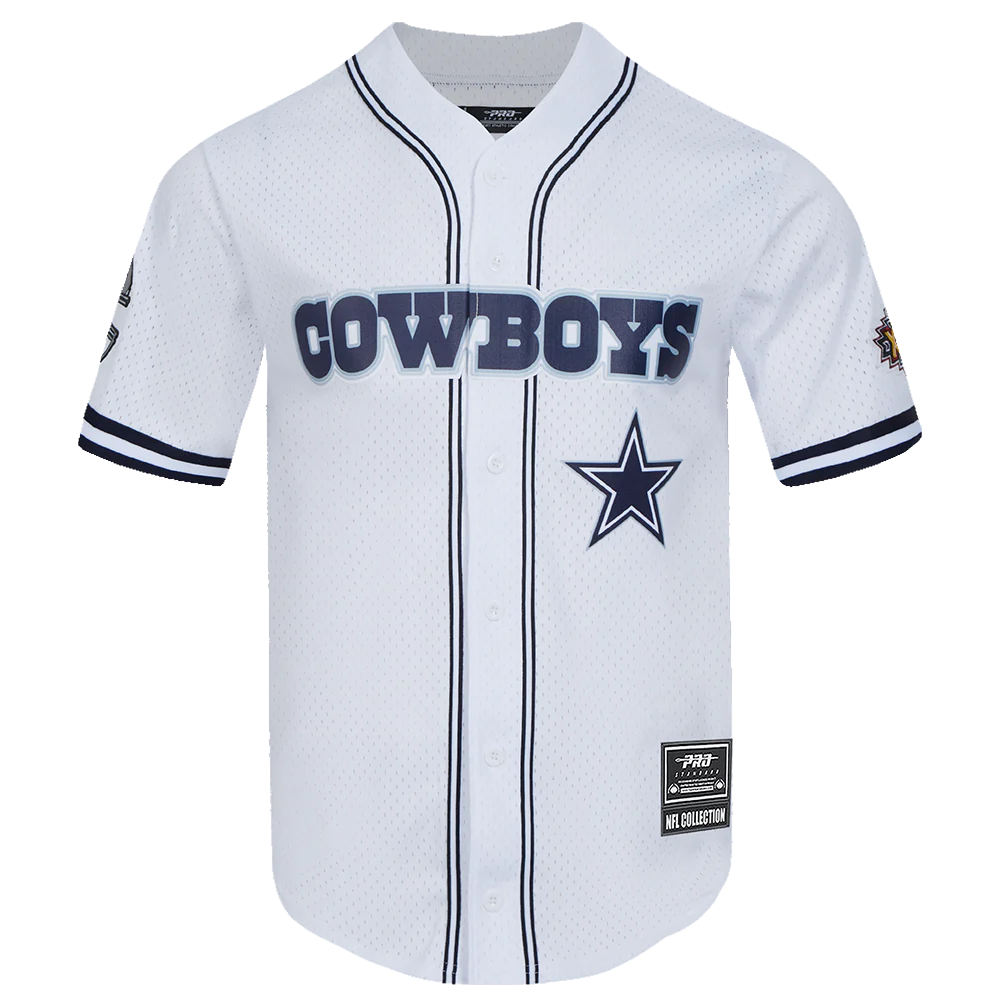 Dallas cowboys NFL - Logo Classic Mesh Bottom Down Men's Adult Shirt
