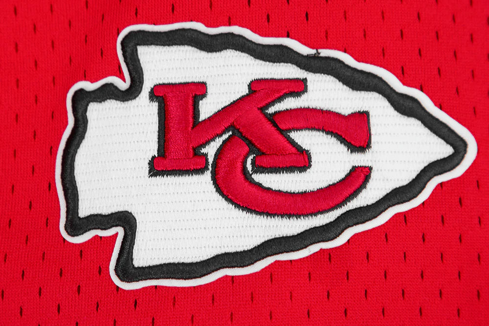 Kansas City Chiefs - NFL Patrick Mahomes #15 Mesh Bottom Down Men's Adult Shirt