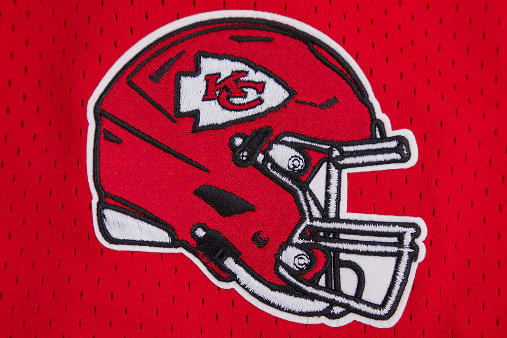Kansas City Chiefs - NFL Patrick Mahomes #15 Mesh Bottom Down Men's Adult Shirt