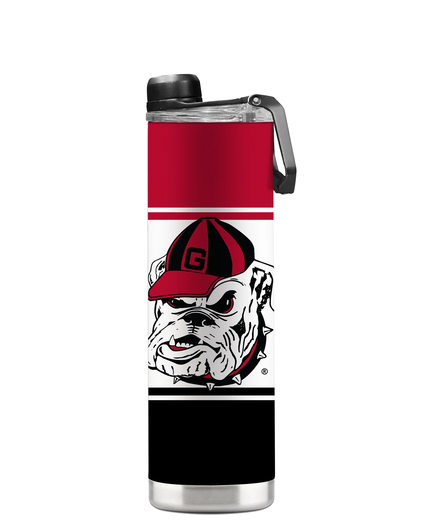 Georgia Bulldogs - Red 22oz College Vault Stainless Steel Tumbler