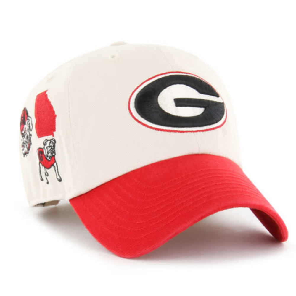 Georgia Bulldogs - NCC Bone Local Clean Up Hat, 47 Brand