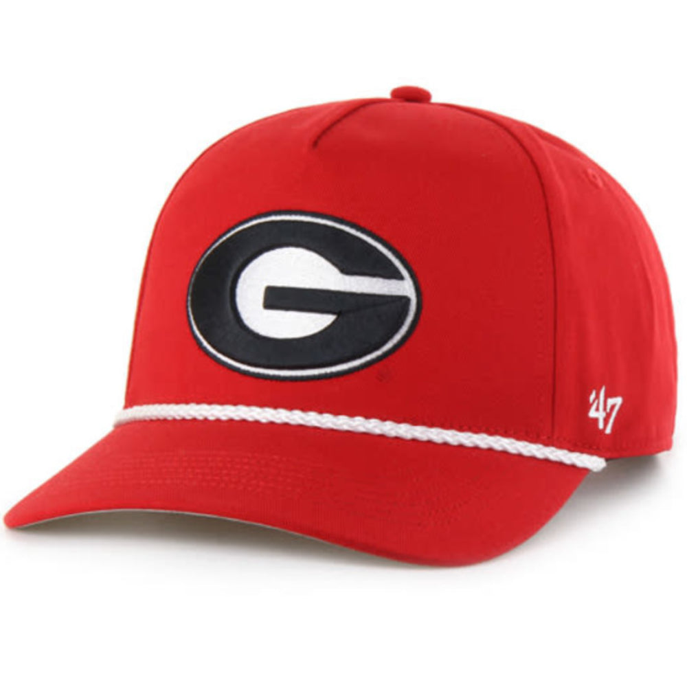 Georgia Bulldogs - Red Rope Hitch Hat, 47 Brand