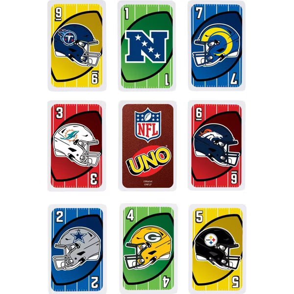 UPD Mattel DP Uno - NFL Team Playing Cards