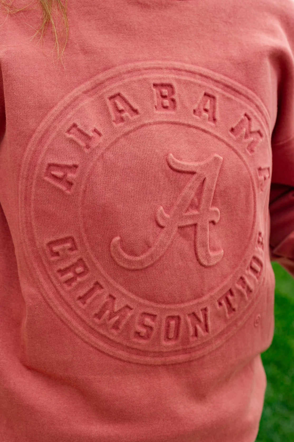 Alabama Crimson Tide - Carson Circle Comfort Crew-Neck Long Sleeve