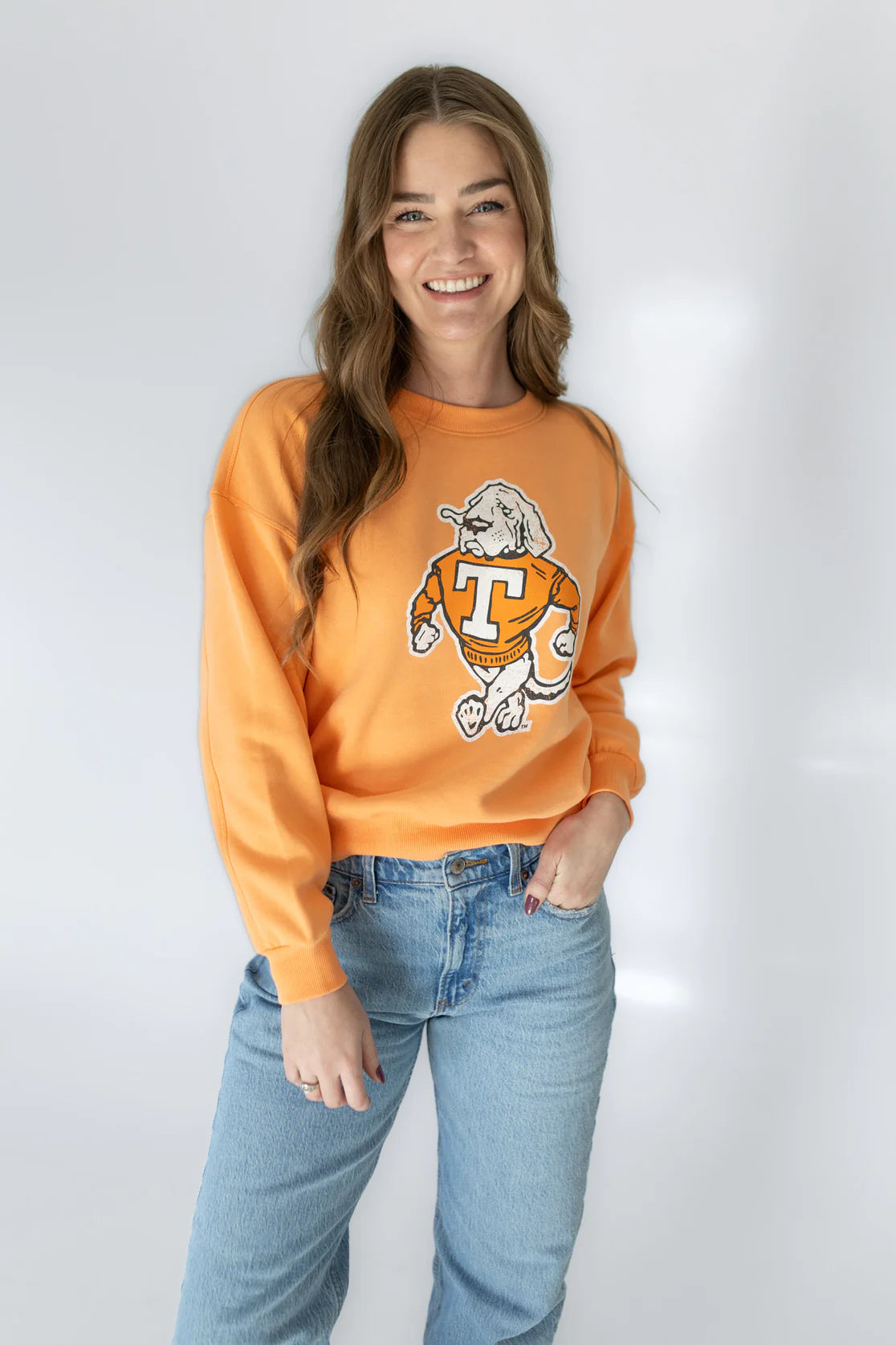 Tennessee Volunteers - NCAA Legacy Logo Fleece Women's Long Sleeve