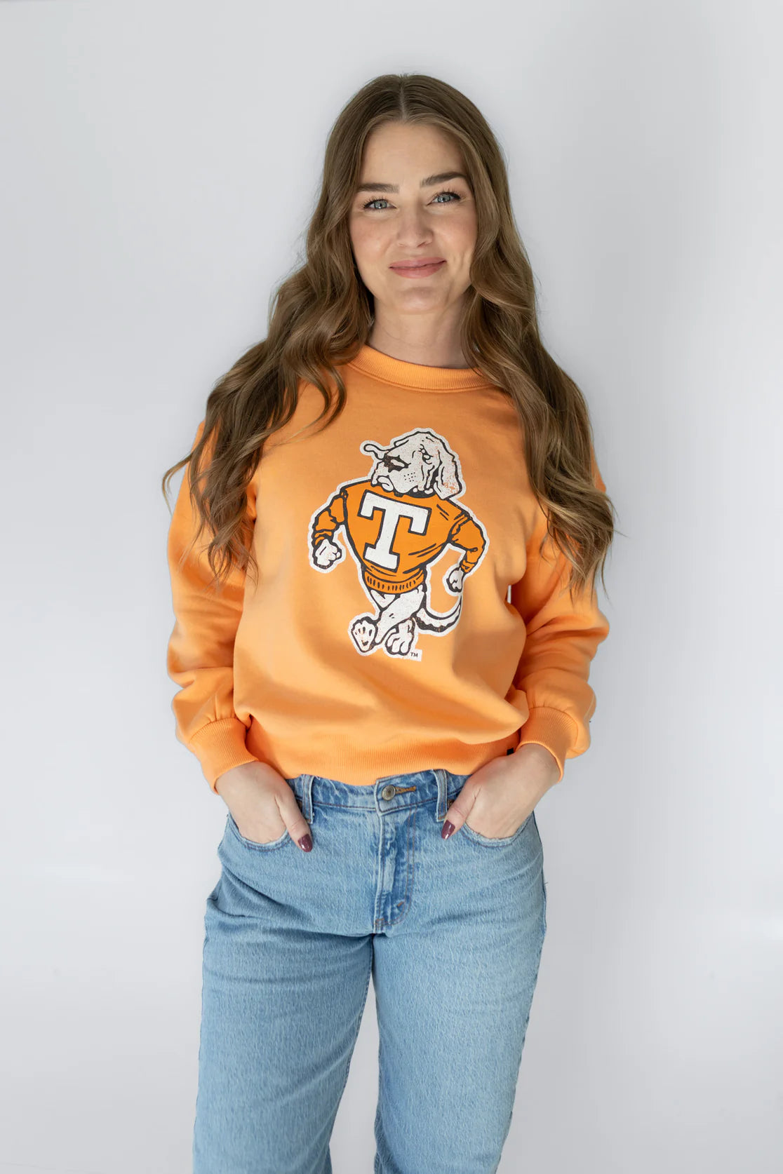 Tennessee Volunteers - NCAA Legacy Logo Fleece Women's Long Sleeve