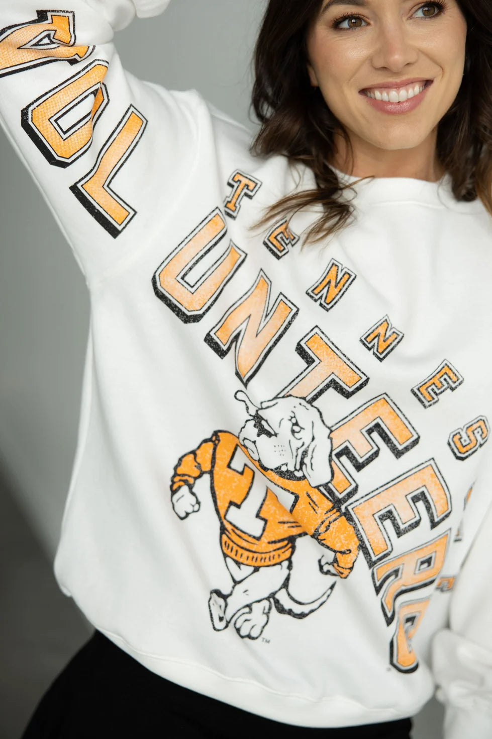 Tennessee Volunteers - NCAA Bryant Bend Lantern Crewneck Long Sleeve