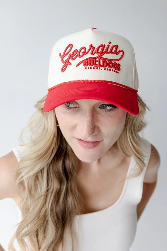 Georgia Bulldogs - NCAA Clayton Classic 5 Panel Canvas Baseball Hat