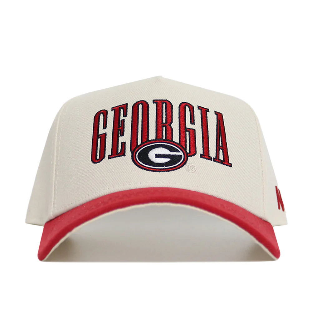 Georgia Bulldogs - Natural Retro Block Hat