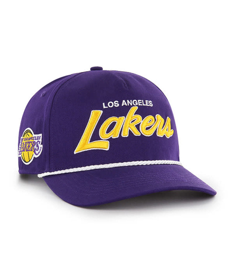 Los Angeles Lakers - NBA Purple Crosstown Script Hat, 47 Brand