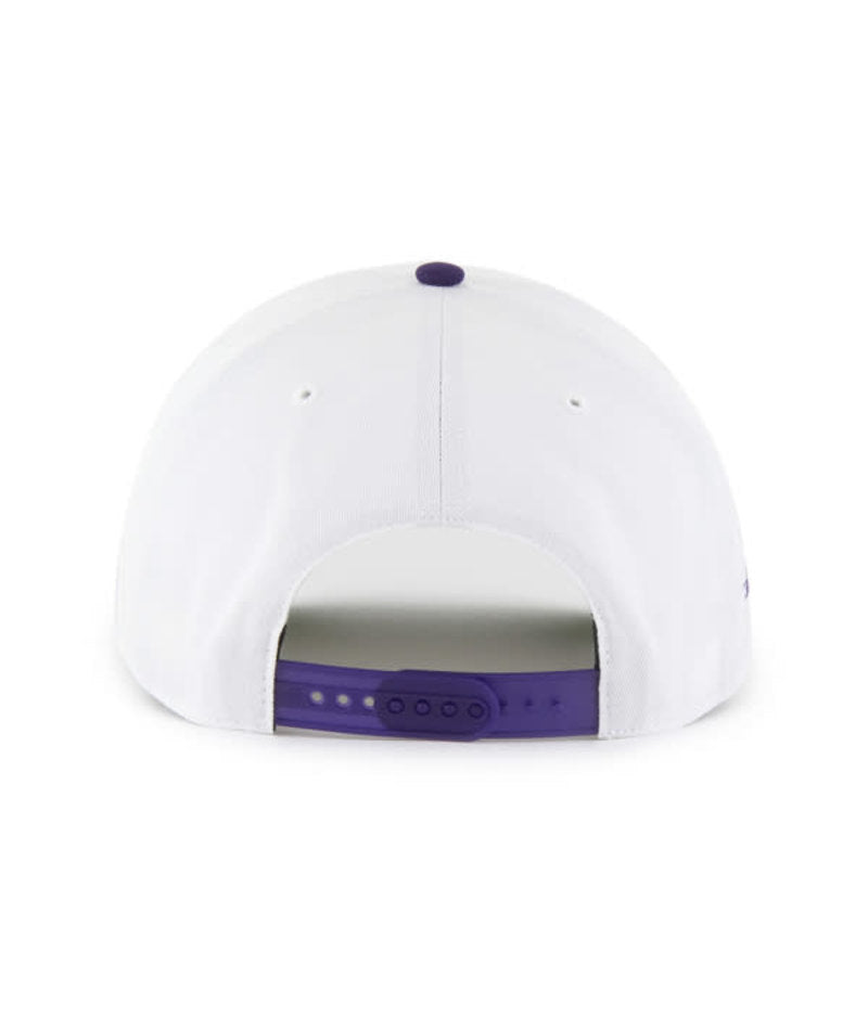 Los Angeles Lakers - NBA White Drop Shadow Hitch RF Hat, 47 Brand