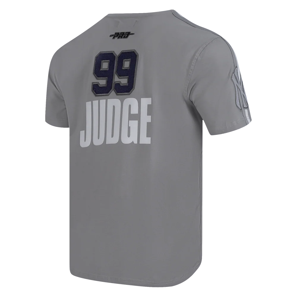 New York Yankees - MLB Aaron Judge #99 Classic Men's Single Jersey Striped Top T-Shirt