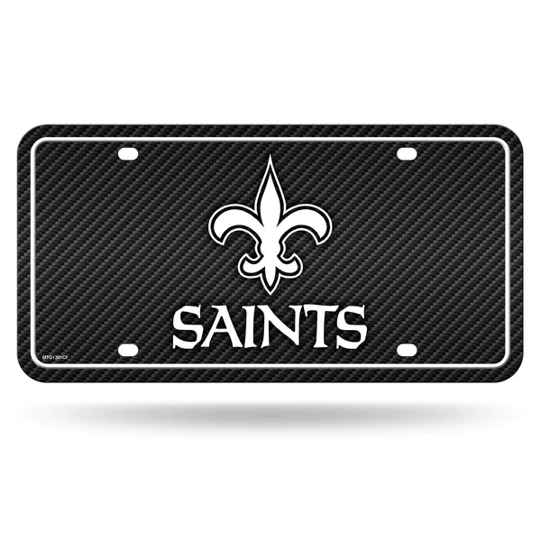 New Orleans Saints - Metal License Plate Tag