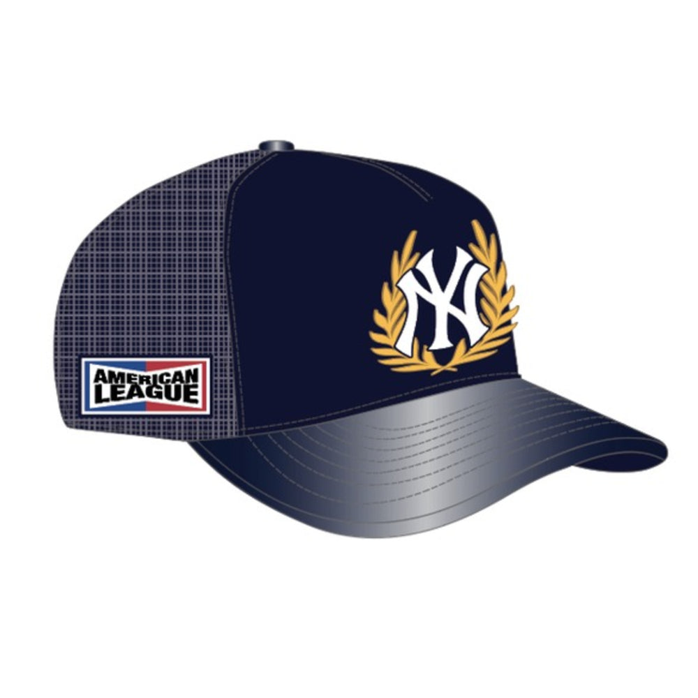 New York Yankees - MLB Fastlane Pinch Pinch Front Strapback Midnight Navy Hat