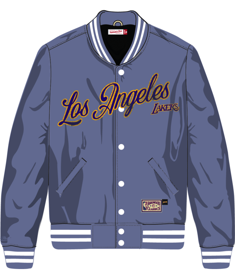 Los Angeles Lakers - Oversized Varsity Jacket