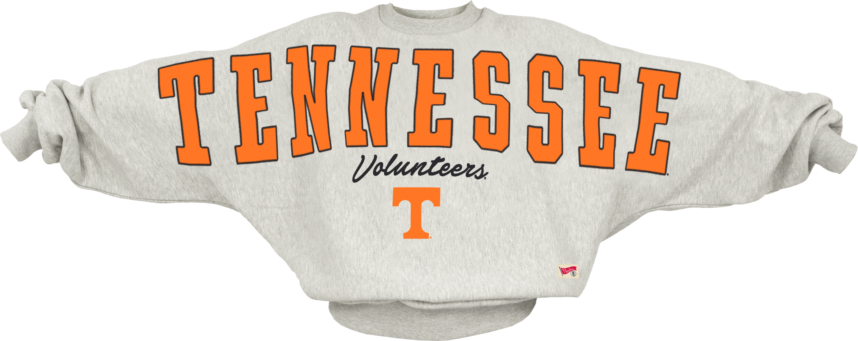 Tennessee Volunteers - Flannigan Piece Dolman-Style Oversized Crew Neck Fleece Long-Sleeve