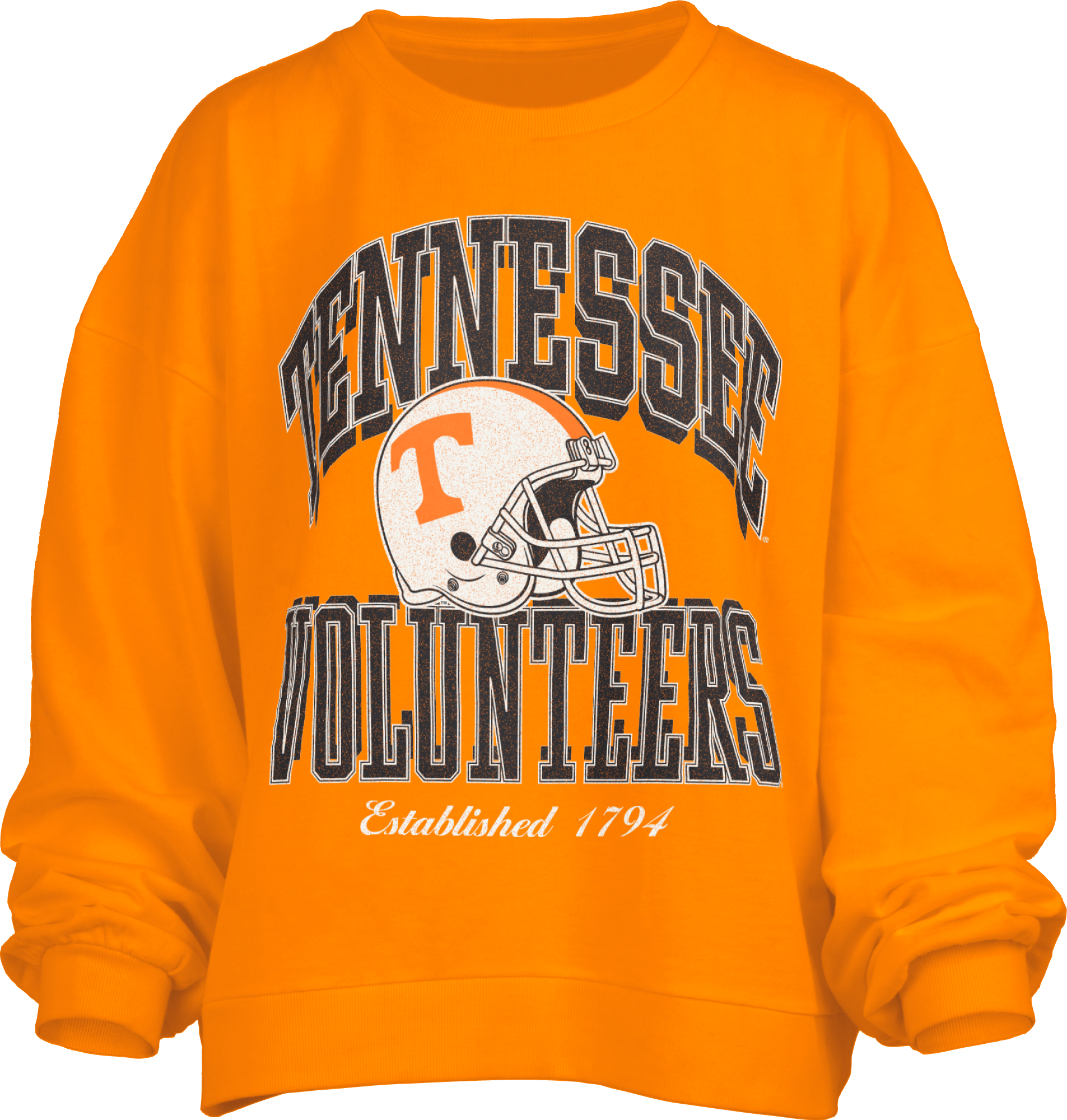 Tennessee Volunteers "Cavelli" - Long-Sleeve Crew-Neck Blousant Oversized Fleece