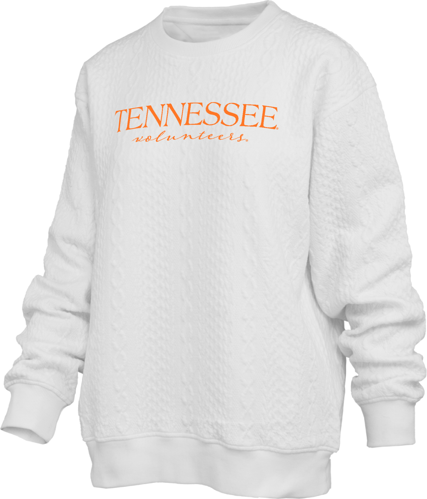 Tennessee Volunteers "Champagne Brandberg" - Crew-Neck Chunky Fleece Long Sleeve