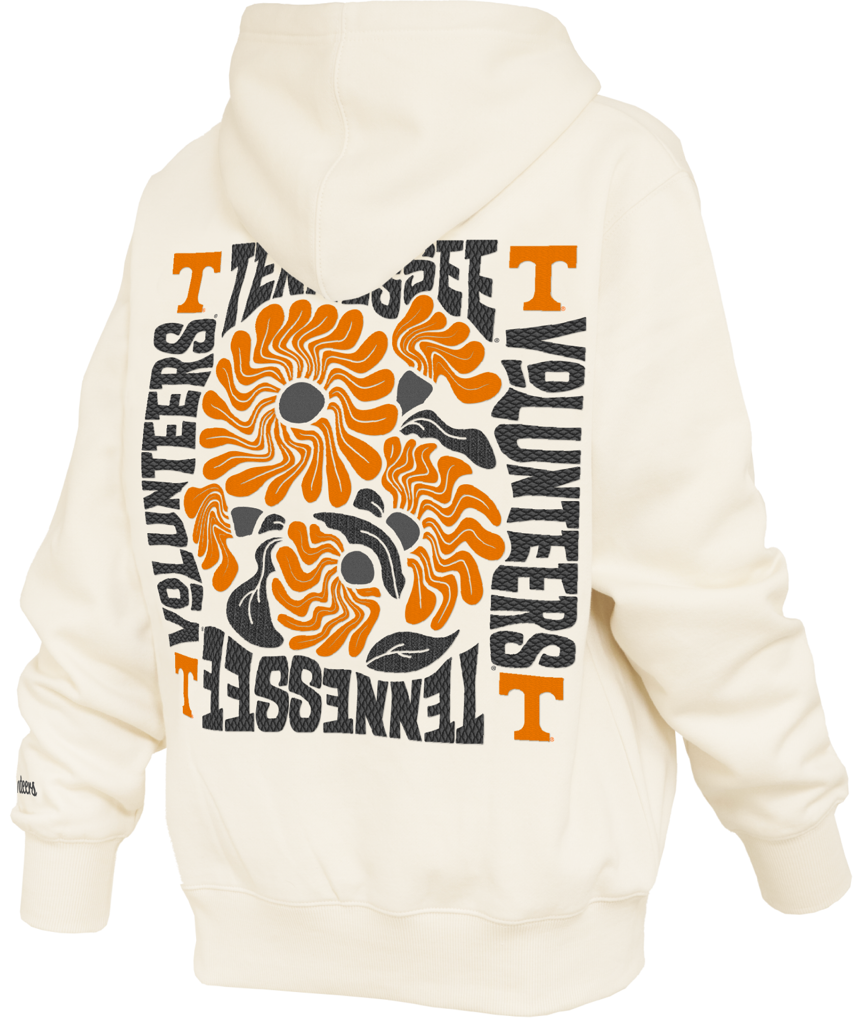 Tennessee Volunteers - "Elena Janise" Reverse Weave Fleece Oversize Hoodie