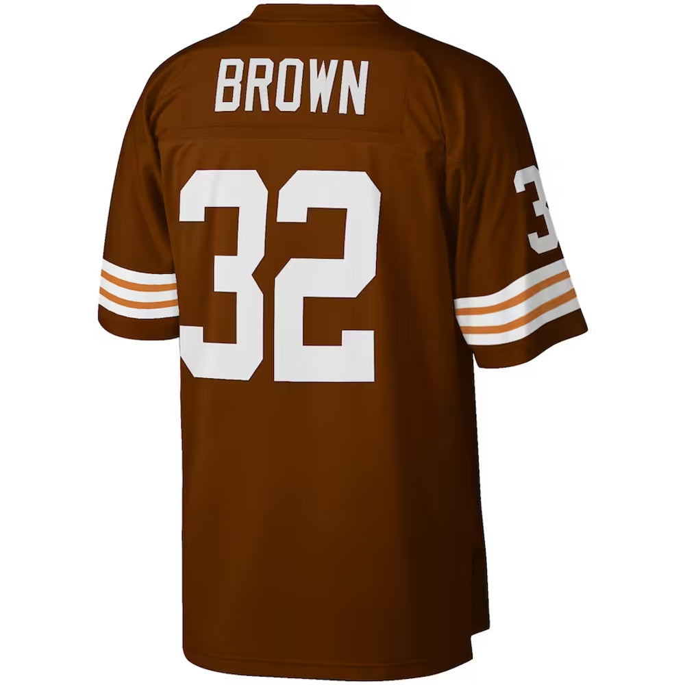 Cleveland Browns - NFL Jim Brown 1963 Brown Jersey