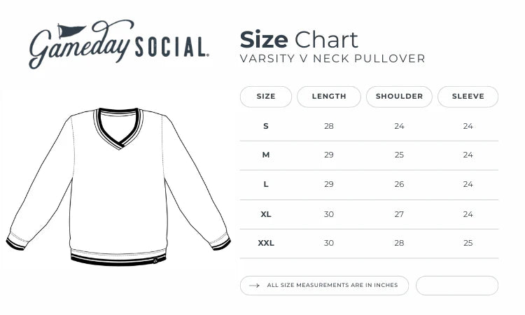 Alabama Crimson Tide - NCAA Allen Chenille Varsity V-neck Long Sleeve