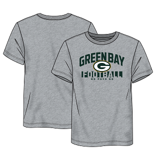 Green Bay Packers - Screen Blocking Short Sleeve T-Shirt