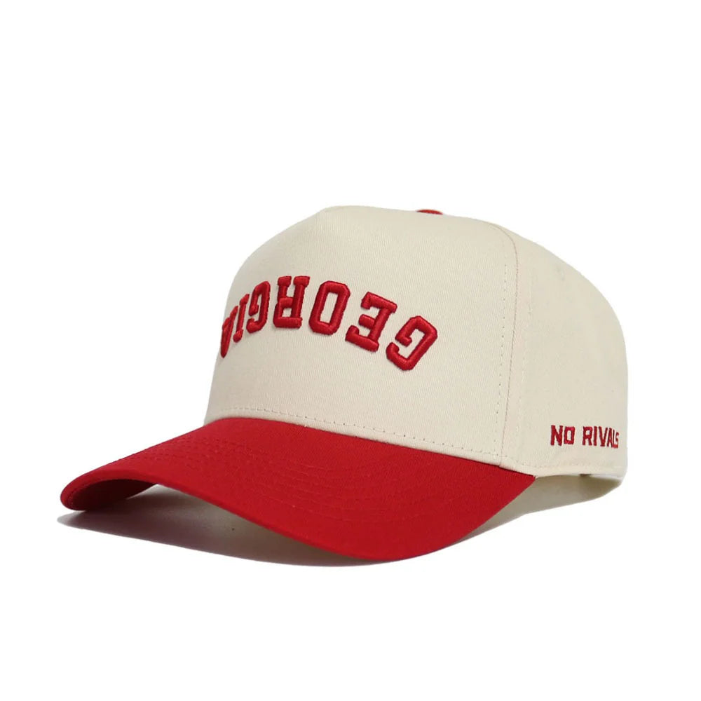 Georgia Bulldogs - Natural Upside Down Georgia Hat