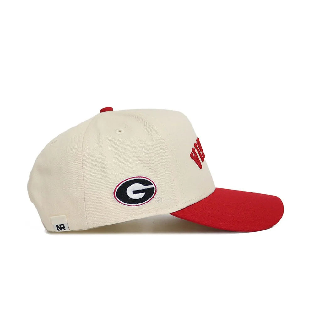 Georgia Bulldogs - Natural Upside Down Georgia Hat