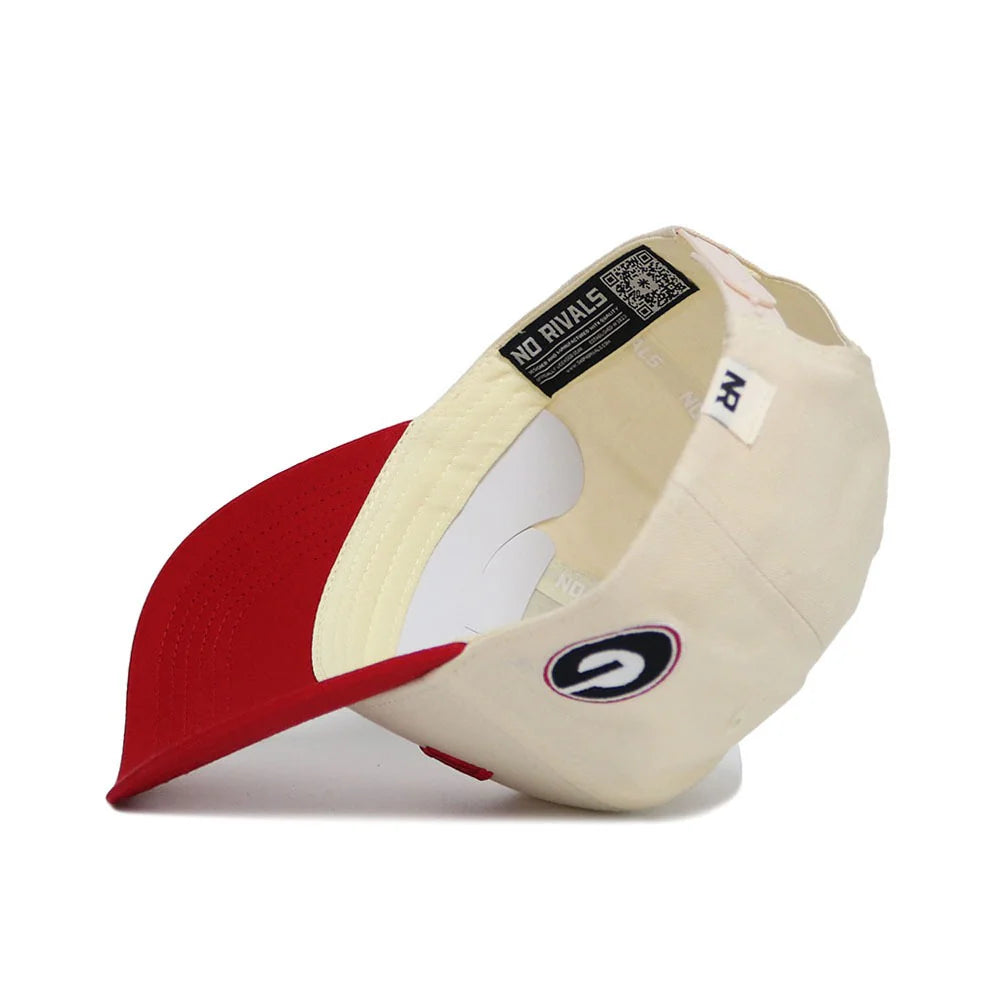Georgia Bulldogs - Natural Upside Down Georgia Hat