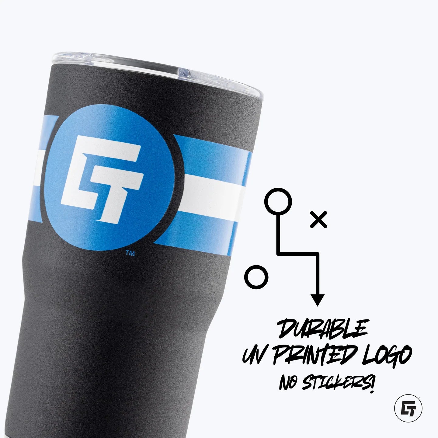 Tennessee Volunteers - Tennessee 20oz College Vault Metal Tumbler