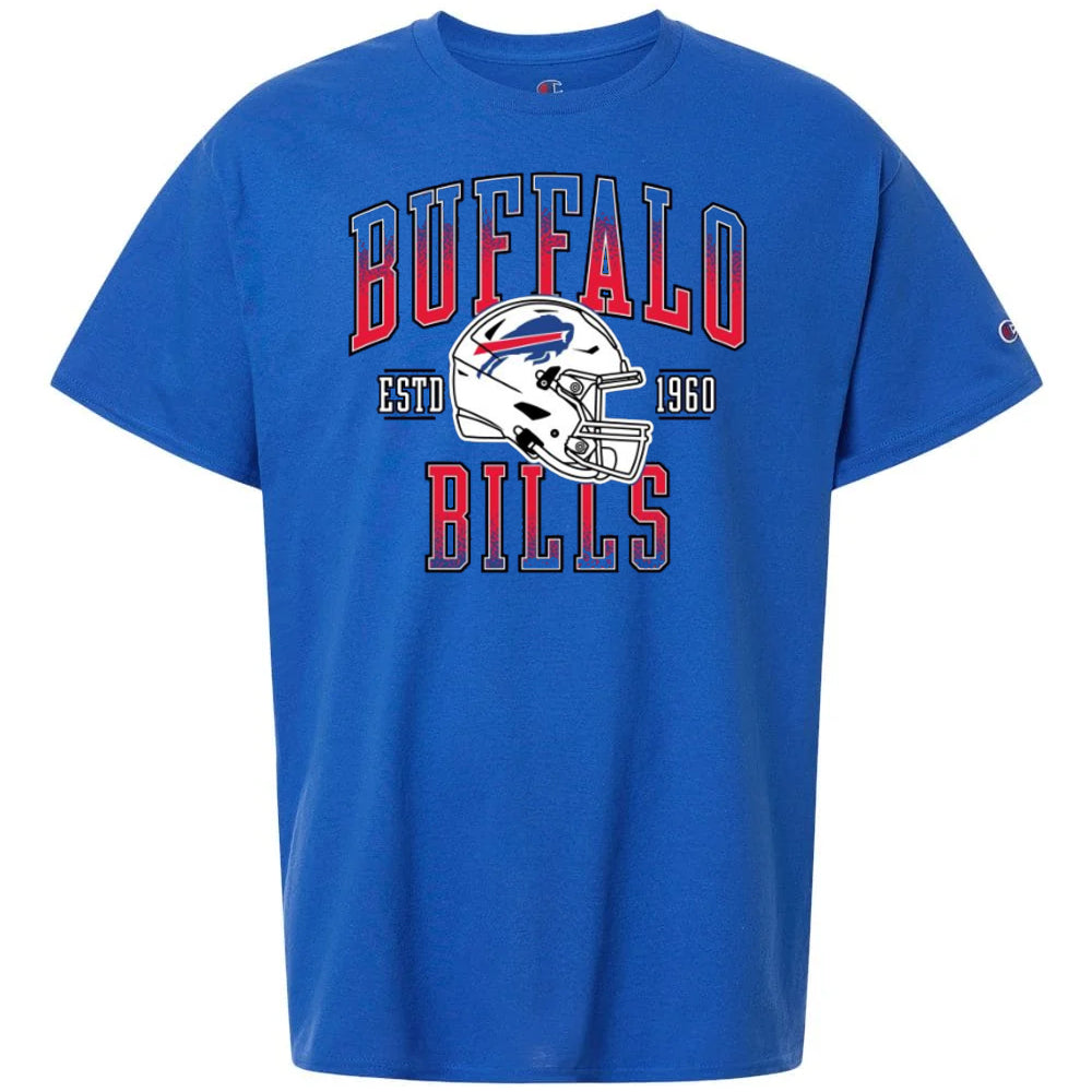 Buffalo Bills - NFL Helmet Logo Short Sleeve T-Shirt