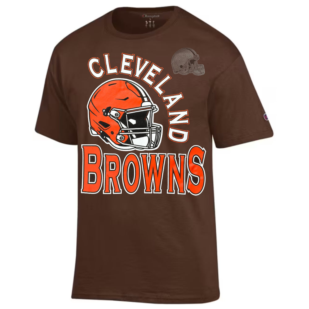 Cleveland Browns - NFL Helmet Football Logo Short Sleeve T-Shirt