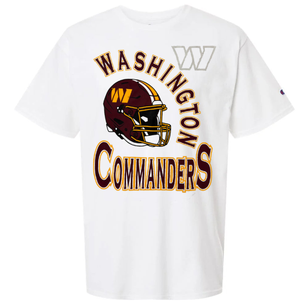Washington Commanders - NFL Football Helmet Logo Short Sleeve T-Shirt
