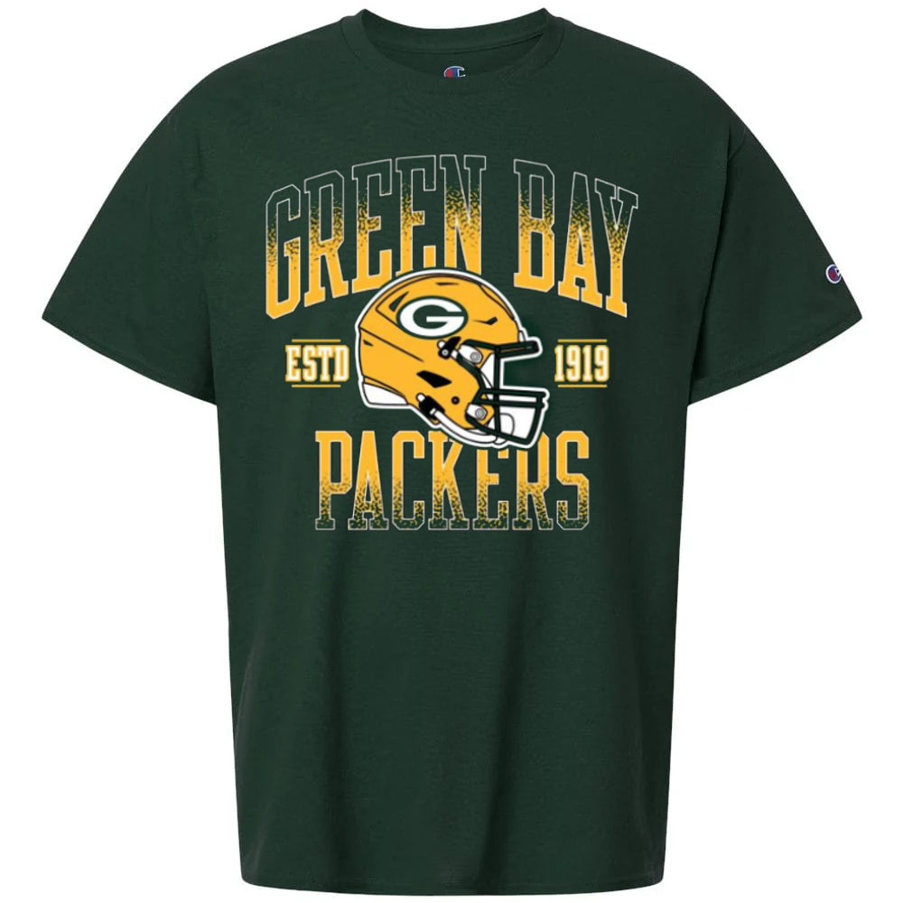 Green Bay Packers - NFL Helmet Football Logo Short Sleeve T-Shirt