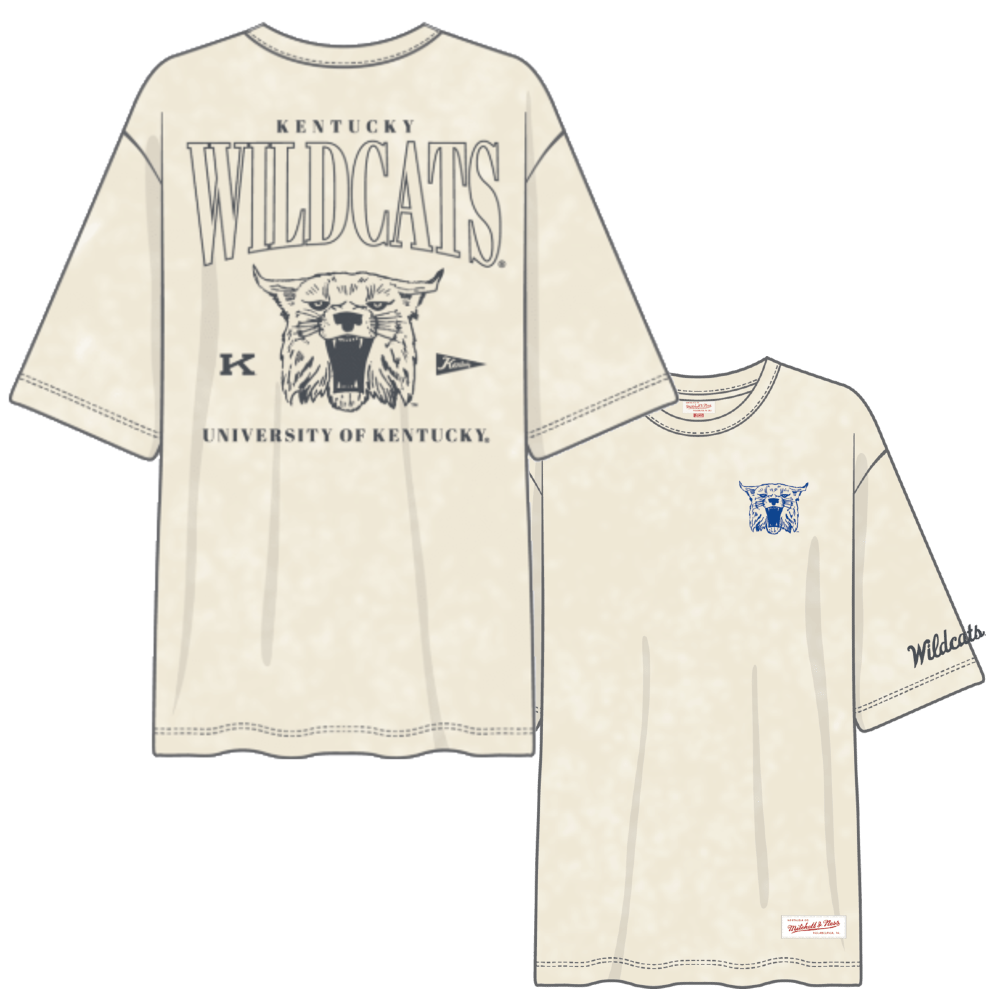 Kentucky Wildcats - NCAA Heritages Hues Oversized SS T-Shirt