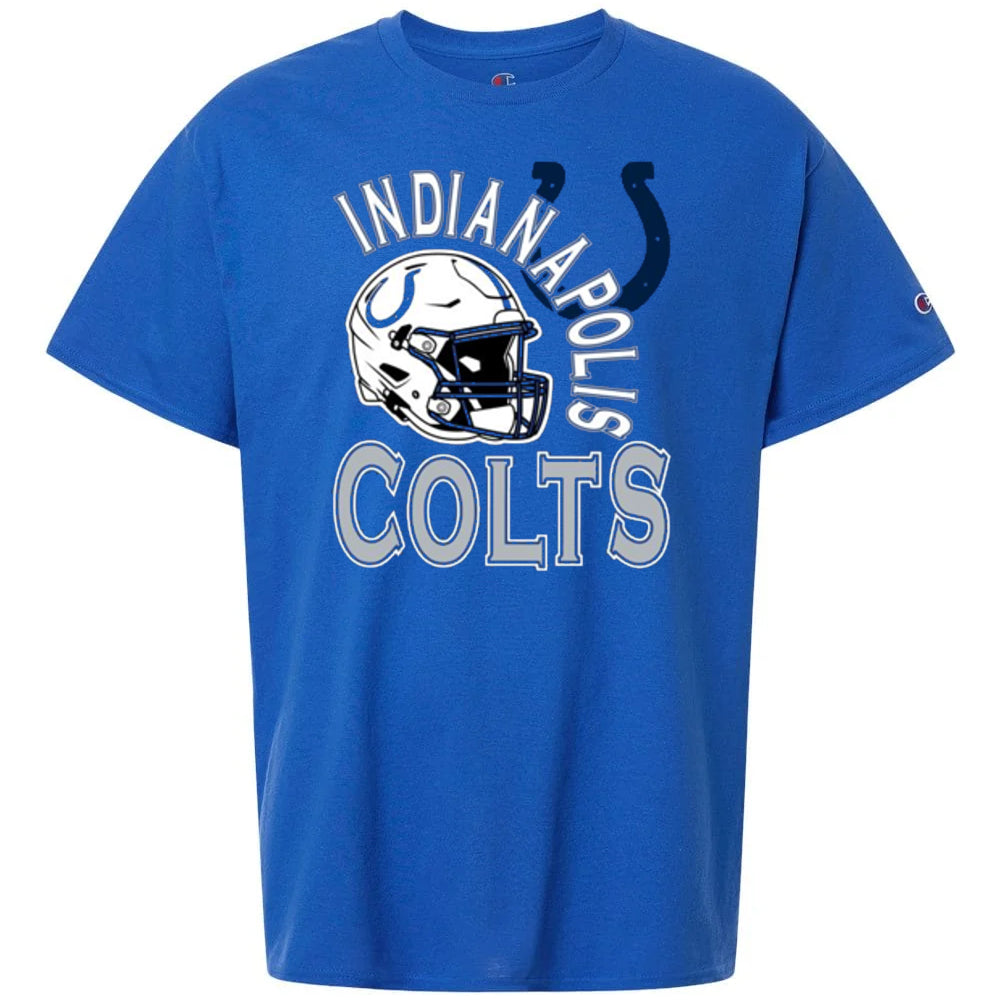 Indianapolis Colts - NFL Helmet Football Logo Short Sleeve T-Shirt