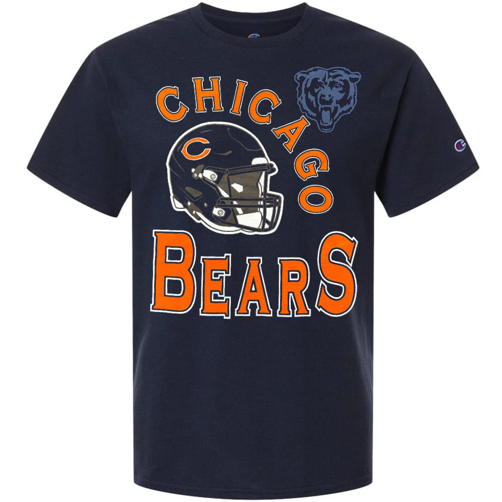 Chicago Bears - NFL Helmet Football Logo Short Sleeve T-Shirt