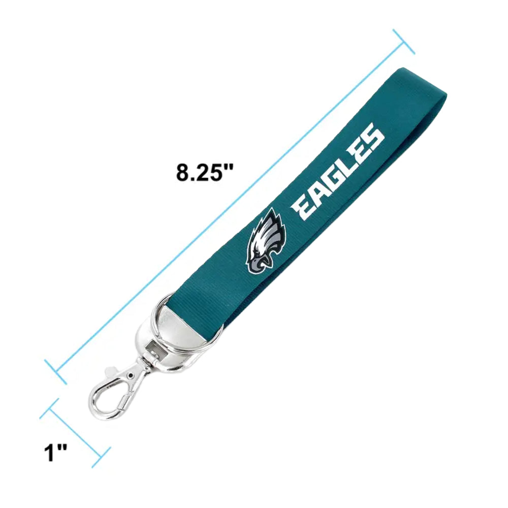 Philadelphia Eagles - NFL Logo Deluxe Wristlet Keychain