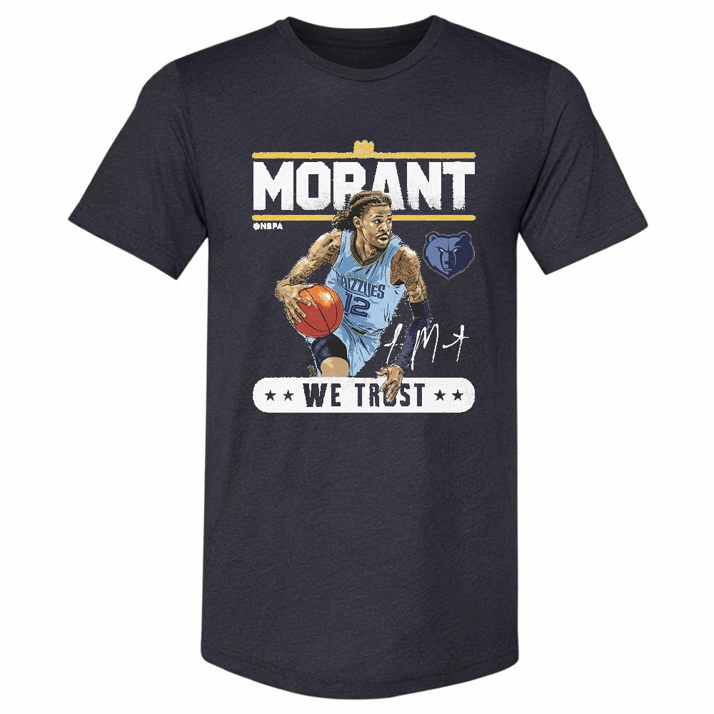 Memphis Grizzlies - NBA Ja Morant Adult T-shirt