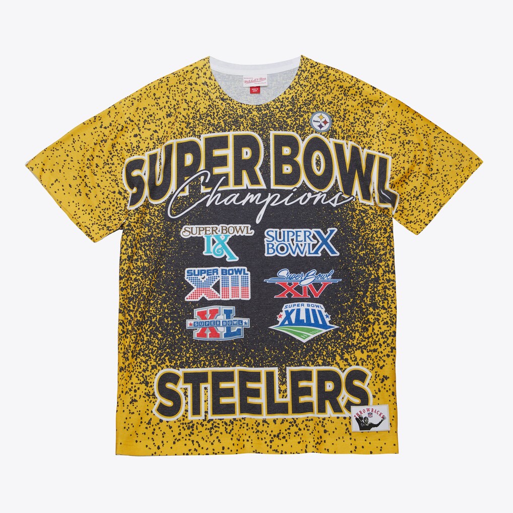 Pittsburgh Steelers - Super Bowl Champions City Sublimated T-Shirt