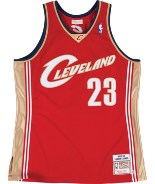 Cleveland Cavaliers 2003 Lebron James Authentic Road Jersey
