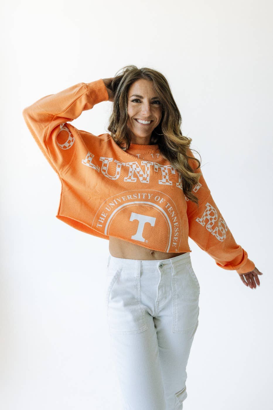 Tennessee Volunteers - Phipps Split Cropped Long Sleeve