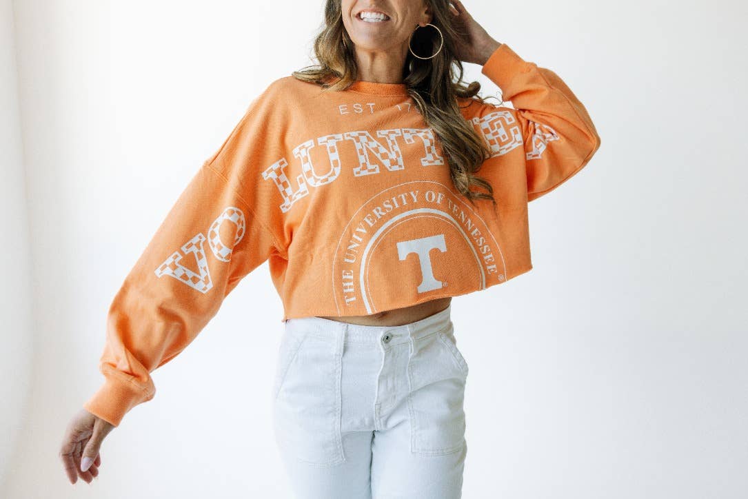 Tennessee Volunteers - Phipps Split Cropped Long Sleeve