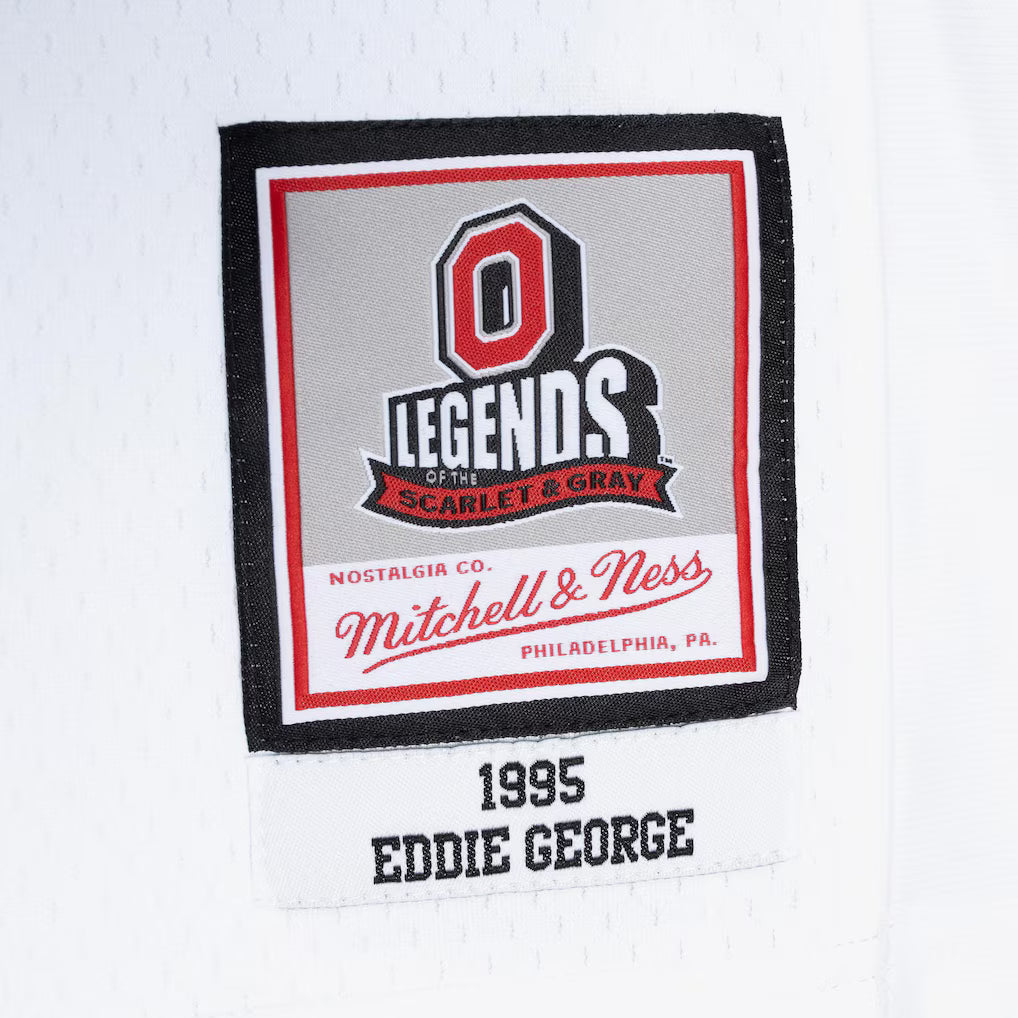 Ohio State Buckeyes - NCAA 1995 Eddie George Authentic Throwback Legacy Jersey