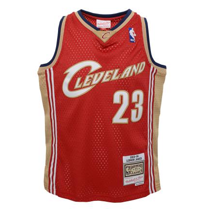 Cleveland Cavaliers - NBA 2003 Lebron James Authentic Youth Jersey